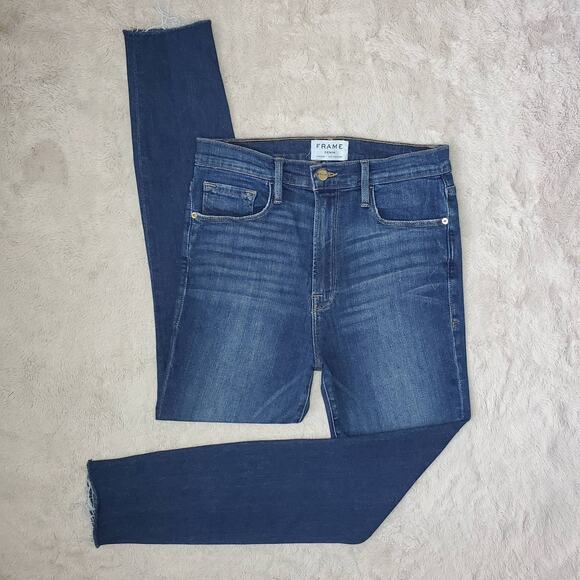 Frame Ali High Rise Skinny Jeans 27 / 4 - Picture 1 of 10